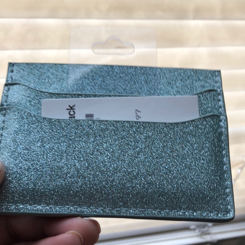 Glitter Card Case - NWT